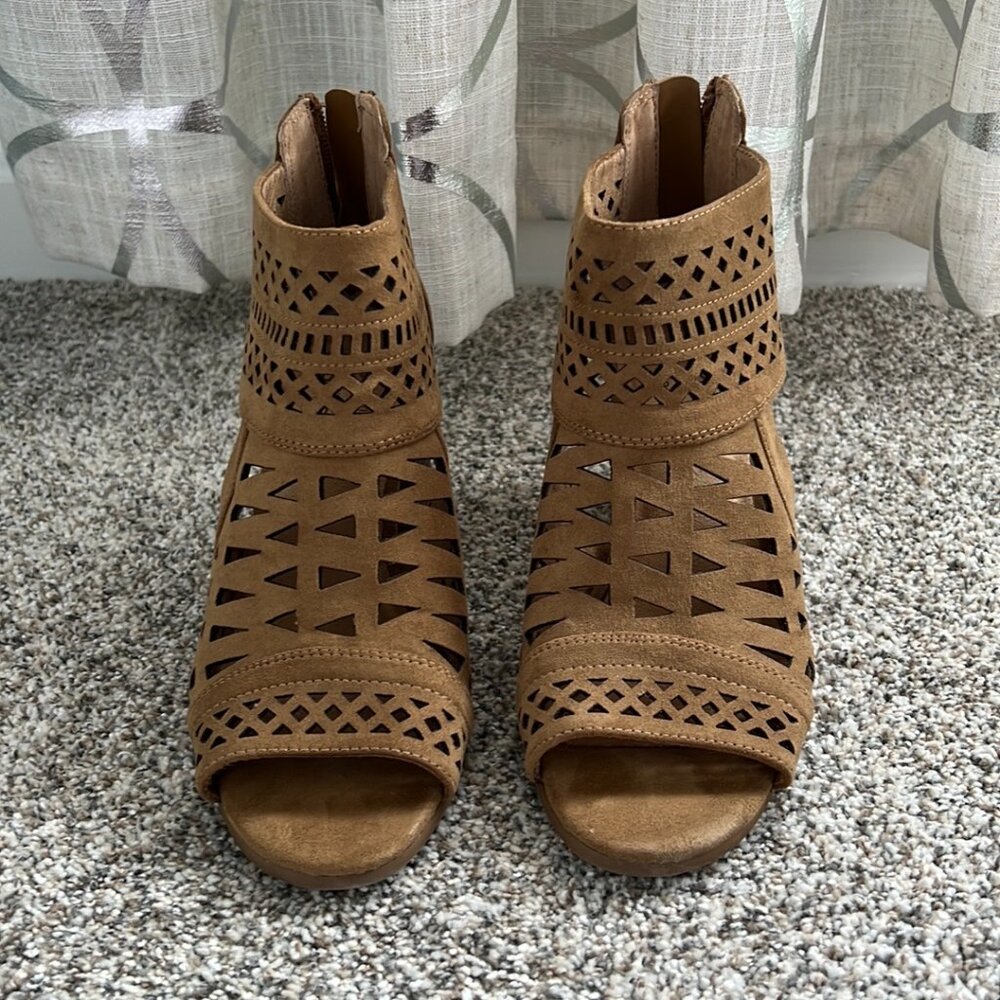 ⭐️Sonoma Open Toe Booties